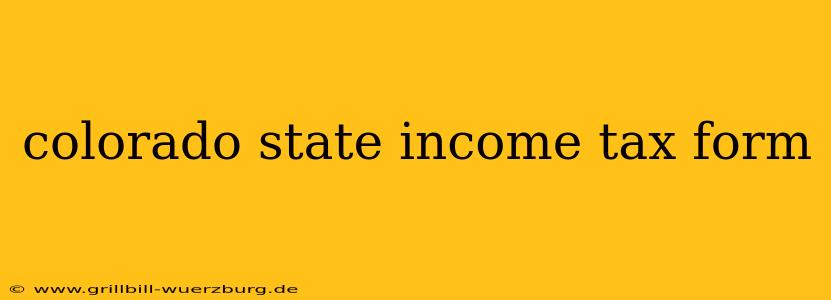 colorado state income tax form