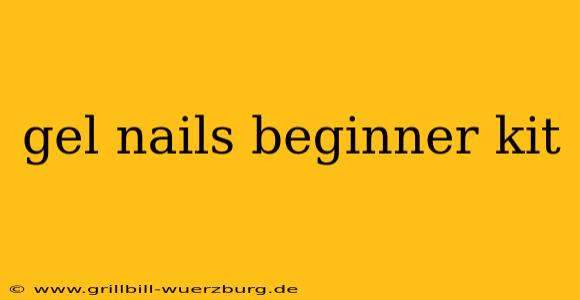 gel nails beginner kit