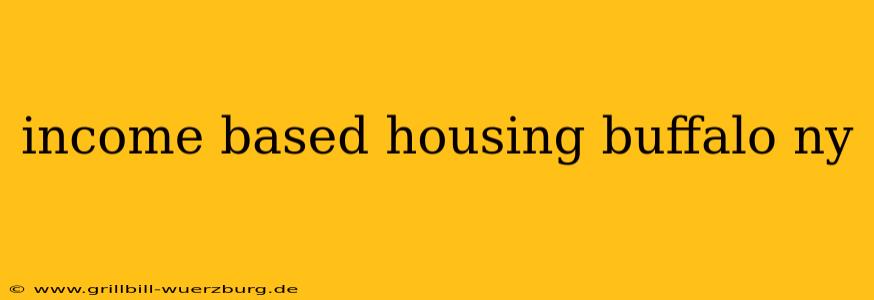 income based housing buffalo ny