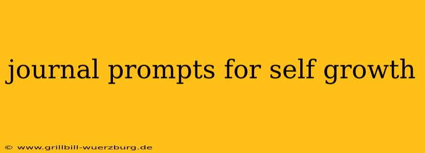 journal prompts for self growth