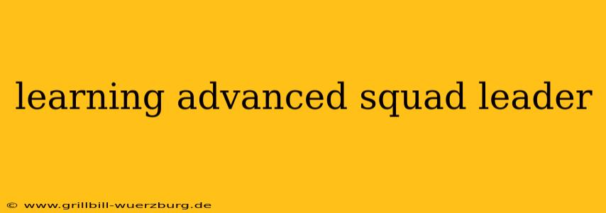 learning advanced squad leader