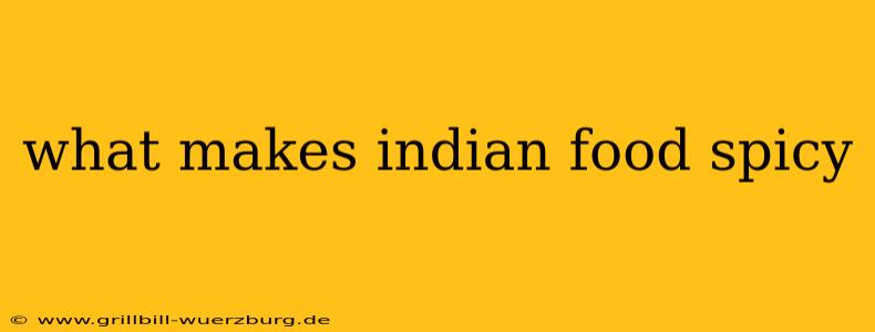 what makes indian food spicy